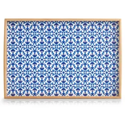 Serviertablett 'Marokko' mehrfarbig 43,6 x 5,5 x 30 cm