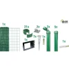 Set Fix-Clip Pro® grün Ø 2,2 mm 102 x 1000 cm