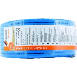 S/FTP-Netzwerkkabel CAT 8.1 blau 25 m