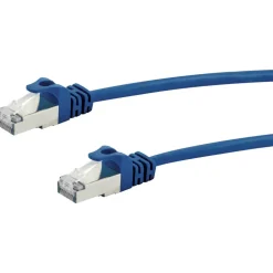 S/FTP-Netzwerkkabel CAT 8 blau, 2 m