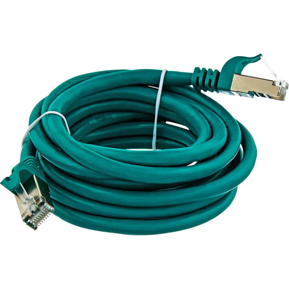 S/FTP-Netzwerkkabel CAT 6 grün 2,5 m