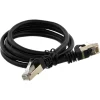 S/FTP-Netzwerkkabel CAT 6 schwarz 1 m