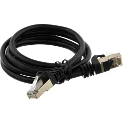 S/FTP-Netzwerkkabel CAT 6 schwarz 1 m