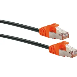 S/FTP-Netzwerkkabel CAT 7 schwarz, 5 m