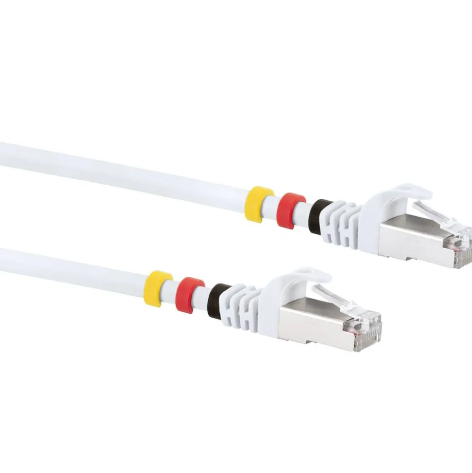 S/FTP-Netzwerkkabel CAT 7 weiß 20 m