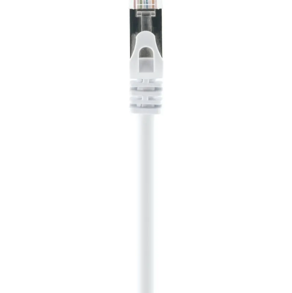 SF/UTP-Netzwerkkabel CAT 6 weiß, 30 m