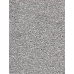Shaggy-Teppich 'Irina' Meterware silber 4 m