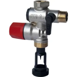 Sicherheitsgruppe mit Druckminderer 1/2"