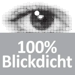 Sichtschutz "Rügen" Kunststoff 300 x 90 cm schieferfarben