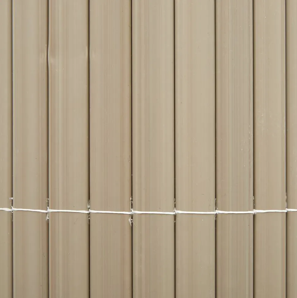 Sichtschutz "Rügen" Kunststoff 300 x 90 cm schieferfarben
