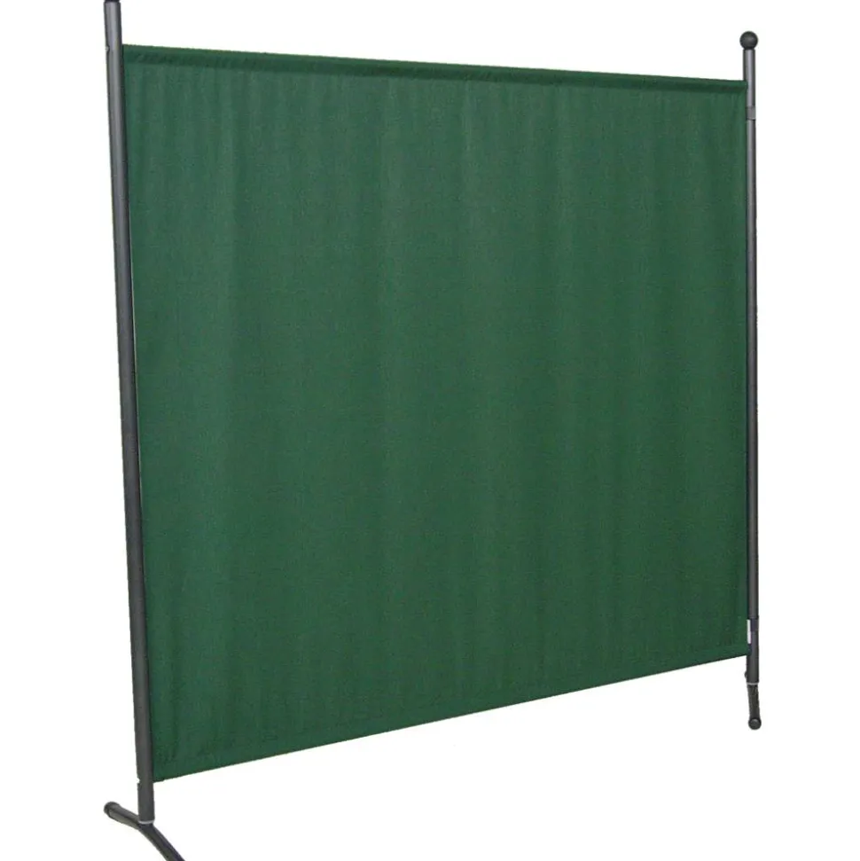 Sichtschutz Stellwand 'Swingtex' grün 178 x 178 cm