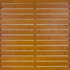 Sichtschutzzaun 'Faro' 180 x 180 cm Kiefer pinie