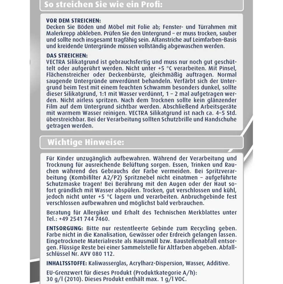 Silikatgrund transparent 5 l