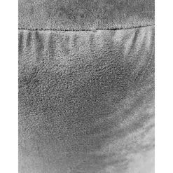 Sitzhocker dunkelgrau rund Ø 30 x 40 cm