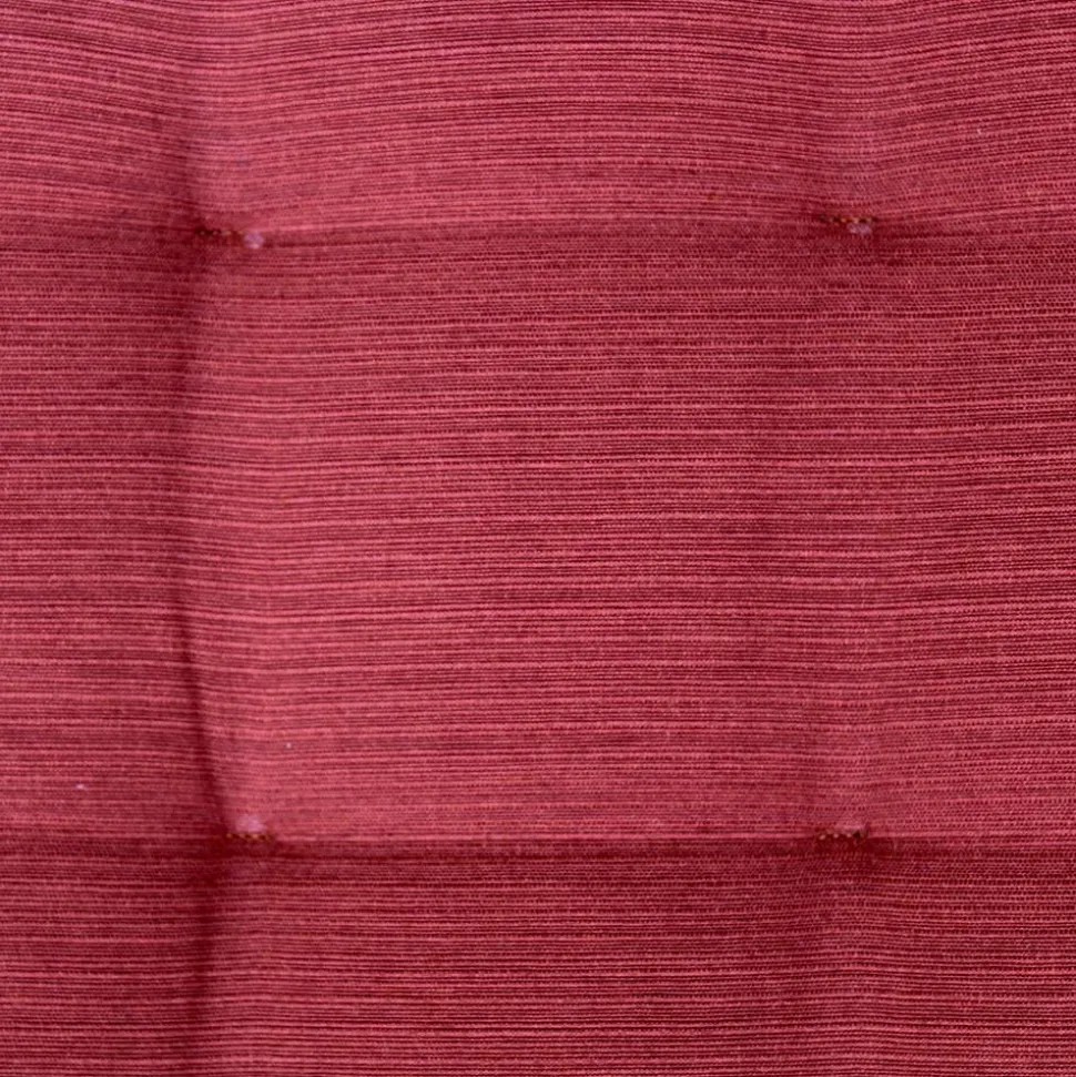 Sitzkissen 'Uni' rot 40 x 40 cm