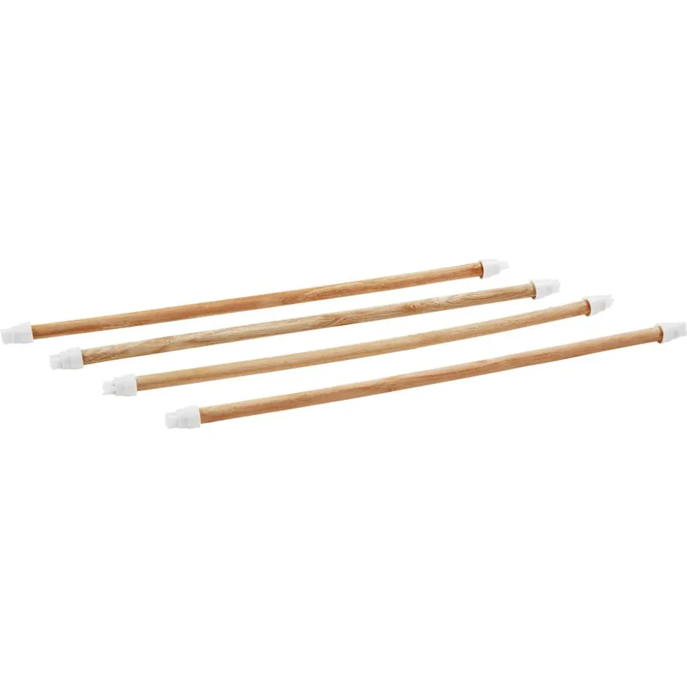 Sitzstangen "Fimbo" Holz 35 cm 4 Stück