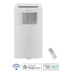 Smartes mobiles Klimagerät 'PAC-127277' 7000 BTU WiFi, kompatibel mit Google