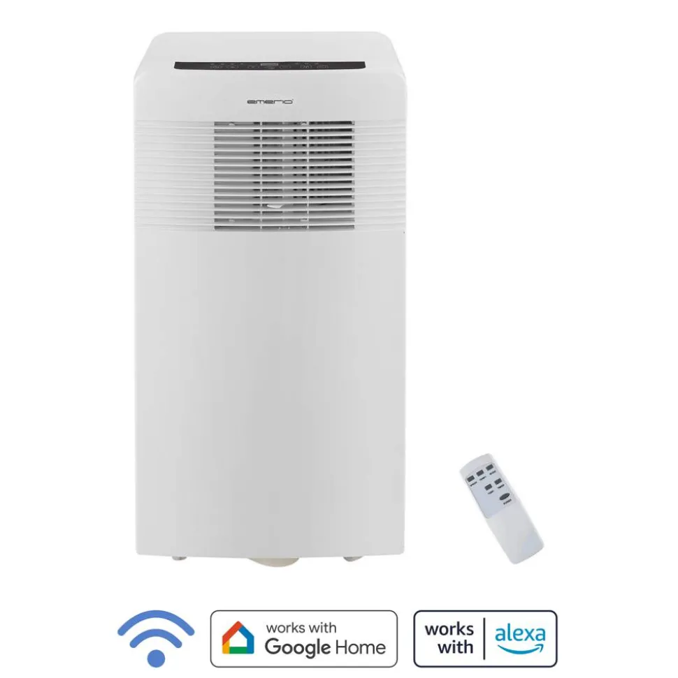 Smartes mobiles Klimagerät 'PAC-127277' 7000 BTU WiFi, kompatibel mit Google