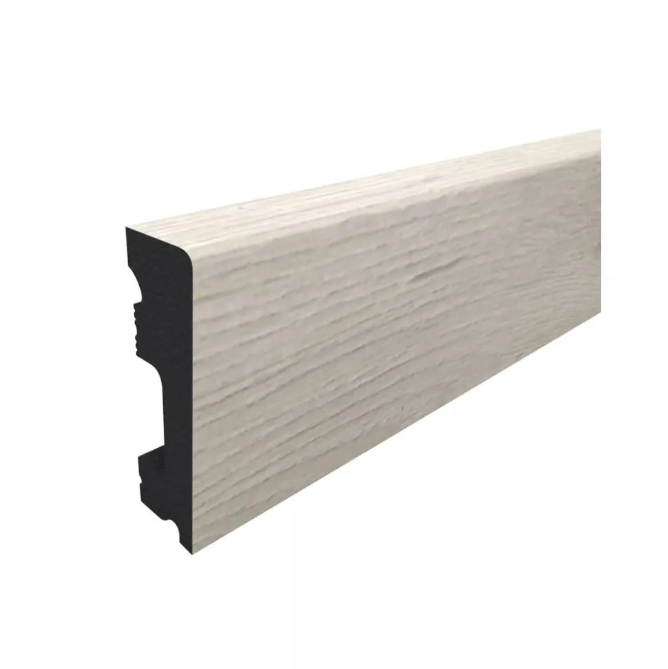 Sockelleiste Polareiche weiß 2000 x 50 x 15 mm
