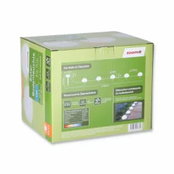Solar-Bodenleuchte mit 5 Halbkugeln weiß Ø 15 cm