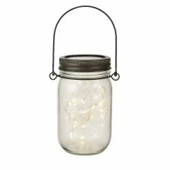 Solar-Dekolicht 'Glas' LED Ø 7,5 x 13 cm sortiert