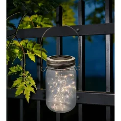Solar-Dekolicht 'Glas' LED Ø 7,5 x 13 cm sortiert