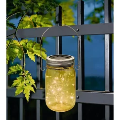 Solar-Dekolicht 'Glas' LED Ø 7,5 x 13 cm sortiert