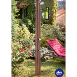 Solardusche Holzoptik 32 l