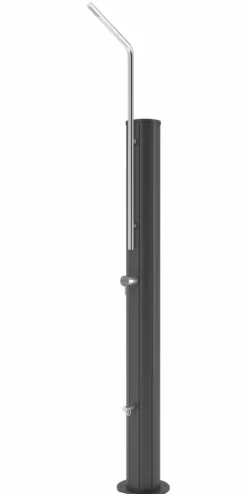 Solardusche schwarz Aluminium 30 l