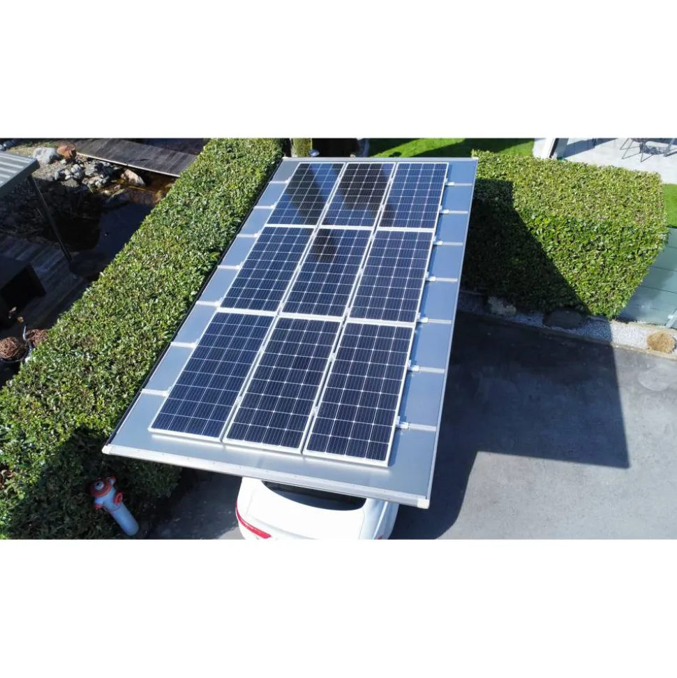 Solar-Erweiterungs-Set für Carport 'Linea' in 495,4 x 272,6 cm, 1800 W