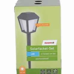 Solar-Fackeln 25 cm, 4 Stück