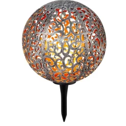 Solar-Lichterkette 'Oriental' bronze/gold Ø 15 x 300 cm