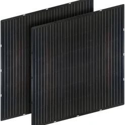 Solarmodul-Set 'SOPA5400' 2 x 200 Wp, 102 x 102 cm