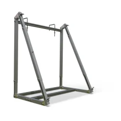 Solarmodulständer Aluminium silbern 90 x 70 - 120 cm
