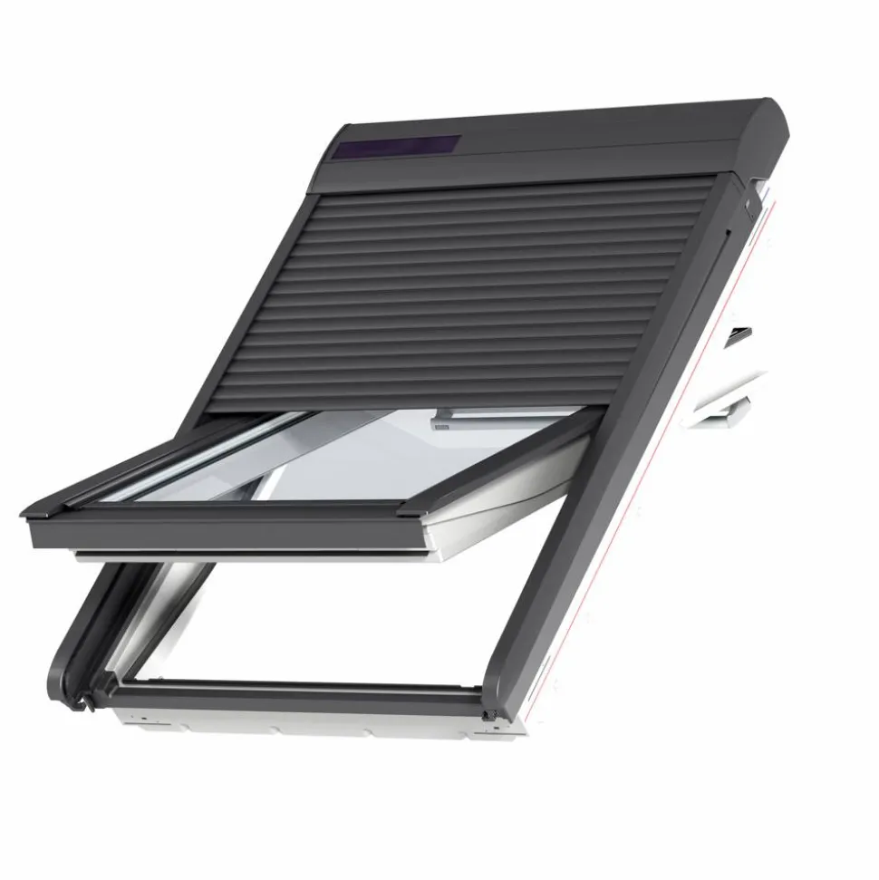 Solar-Rollladen SSL FK06, 66 x 118 cm