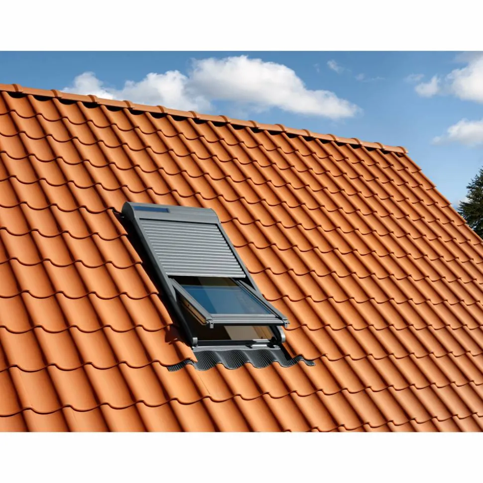 Solar-Rollladen SSL SK06, 114 x 118 cm