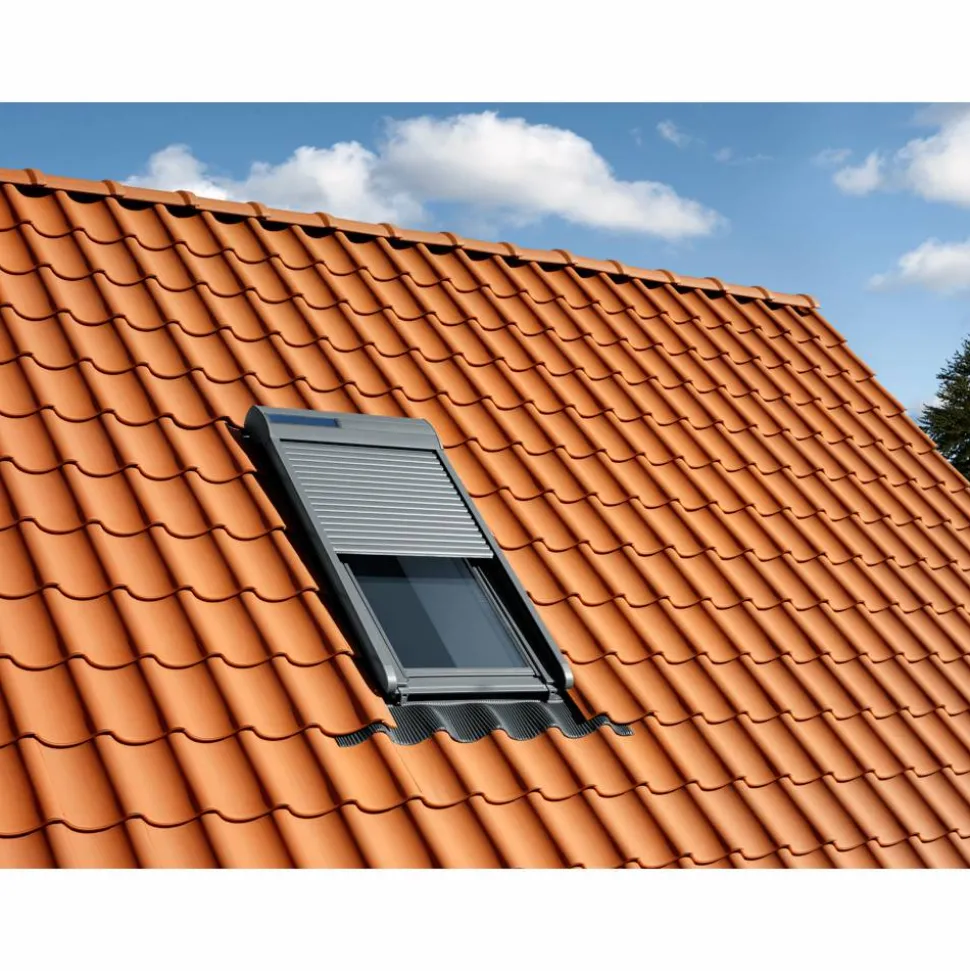 Solar-Rollladen SSL SK06, 114 x 118 cm