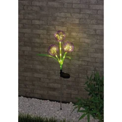 Solarspieß lila/grün 74 cm