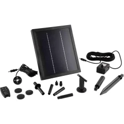 Solar-Wasserspielpumpen-Set mit Akku