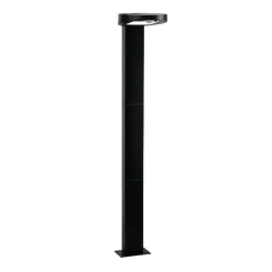 Solar-Wegeleuchte 'Ryse' mit Bewegungsmelder anthrazit 15,4 x 79,6 x 19,4 cm