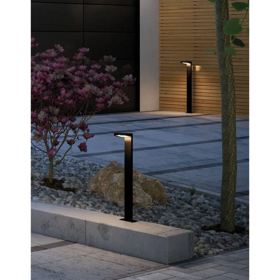 Solar-Wegeleuchte 'Ryse' mit Bewegungsmelder anthrazit 15,4 x 79,6 x 19,4 cm
