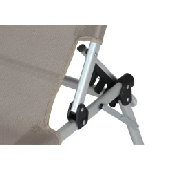 Sonnenliege 'Alu XXL' taupe 69,5 x 95 x 206 cm