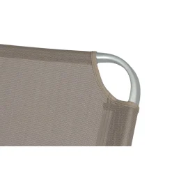 Sonnenliege 'Alu XXL' taupe 69,5 x 95 x 206 cm