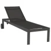 Sonnenliege 'Rimini' anthrazit 66 x 35 x 206 cm