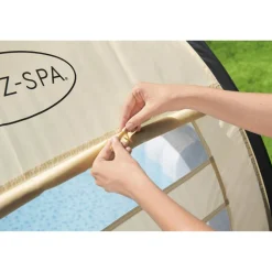 Sonnenschutzdach 'LAY-Z-SPA® Xtras' beige für Whirlpool, 183 x 94 x109 cm