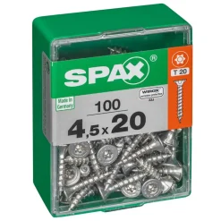 Spax Universalschrauben T-Star plus T20 Stahl 4,5 x 20 mm 100 Stück