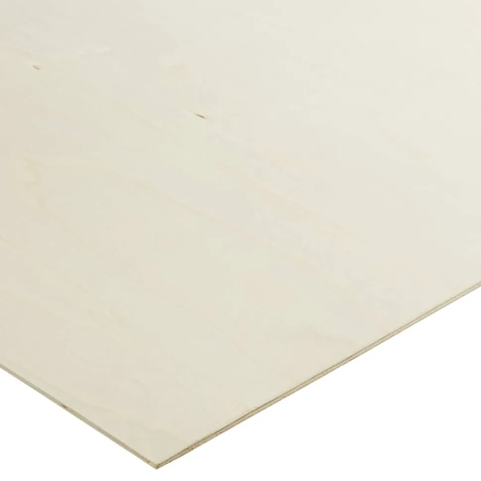 Sperrholzplatte Pappel 1200 x 600 x 4 mm