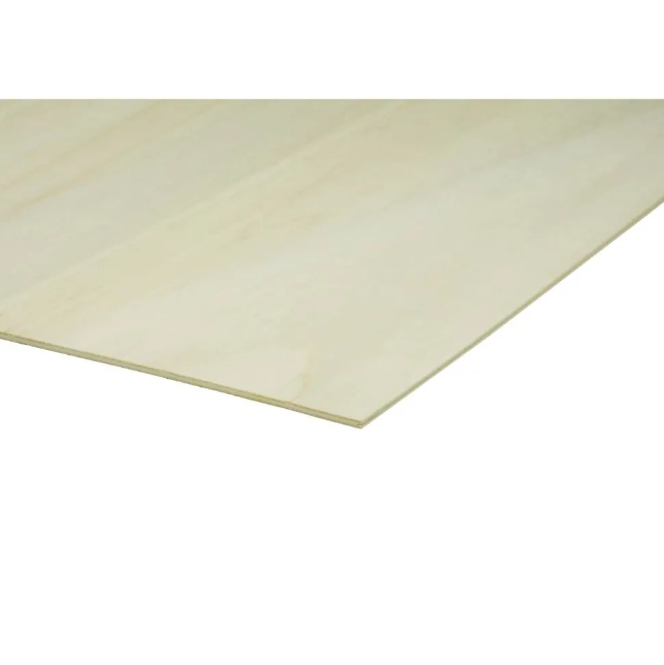 Sperrholzplatte Pappel 1000 x 500 x 3 mm