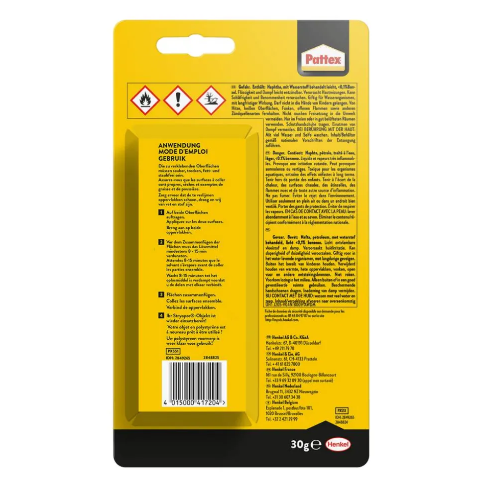 Spezialkleber 'Styropor' weiß 30 g