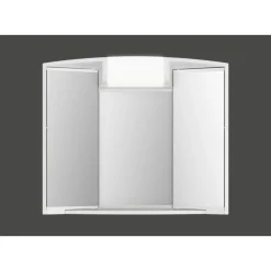 Spiegelschrank 'Angy' weiß Hochglanz 59 x 50 x 15 cm